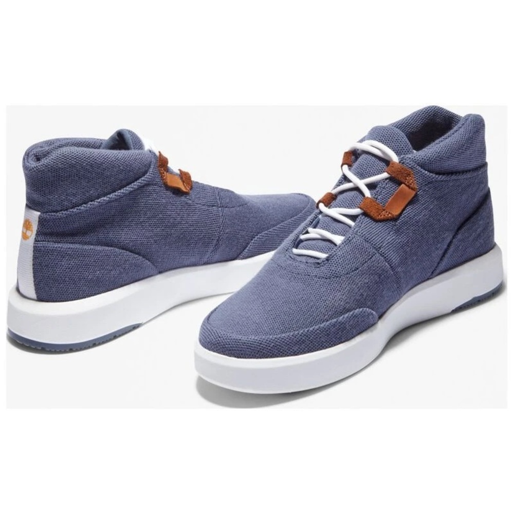 Timberland Truecloud EK+ Chukka Trainers high top sneakers medium‎ blue
